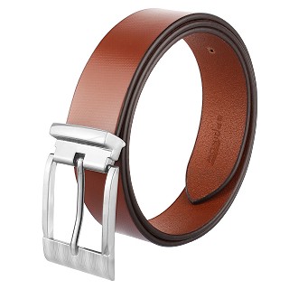 Mens Genuine Leather Belts - Tan